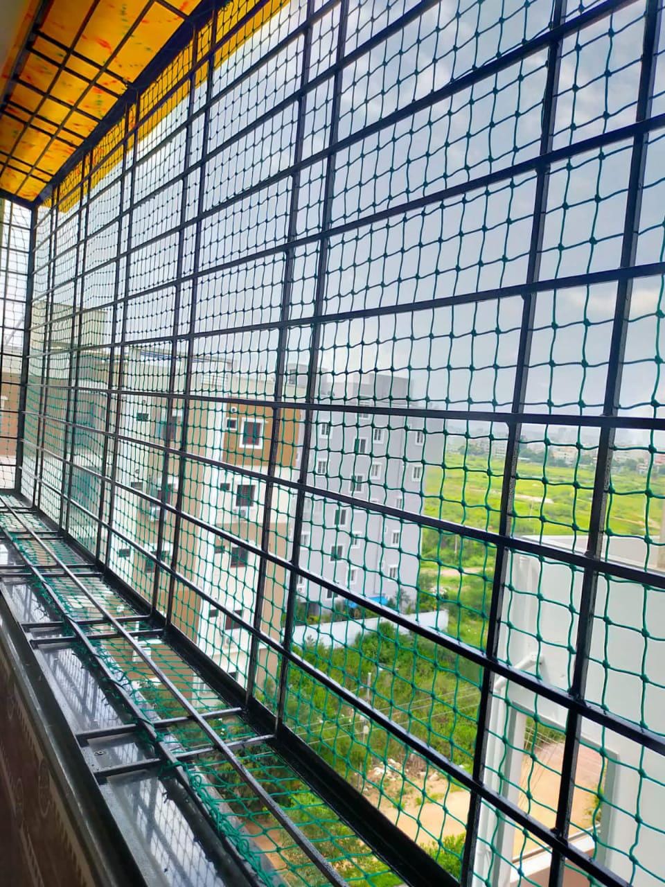 Balcony Nets installation in Bengaluru