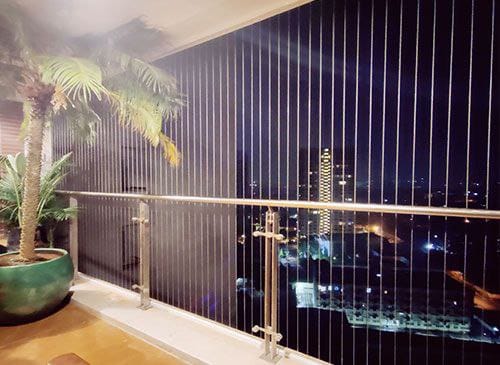 Invisible Grills installation — real project photo
